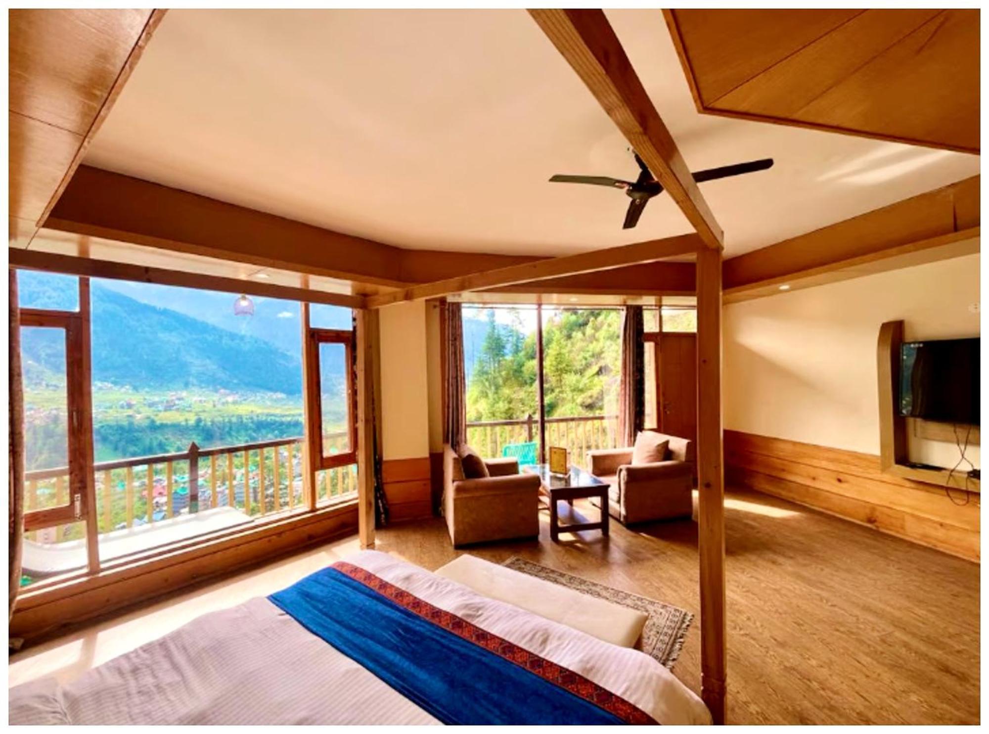 Manali Hotel T H E - B D - R E S O R T - Free Parking - Jungle Safari And Restaurant Facilities -Luxury & Spacious Room - Best Premium Hotel In Manali Exterior photo
