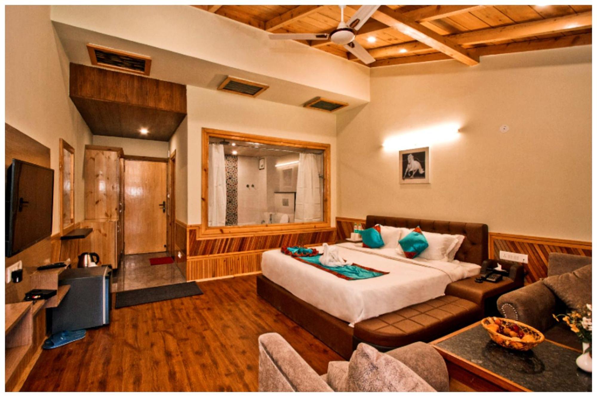 Manali Hotel T H E - B D - R E S O R T - Free Parking - Jungle Safari And Restaurant Facilities -Luxury & Spacious Room - Best Premium Hotel In Manali Exterior photo